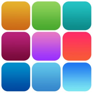 Apps color smoth icon set